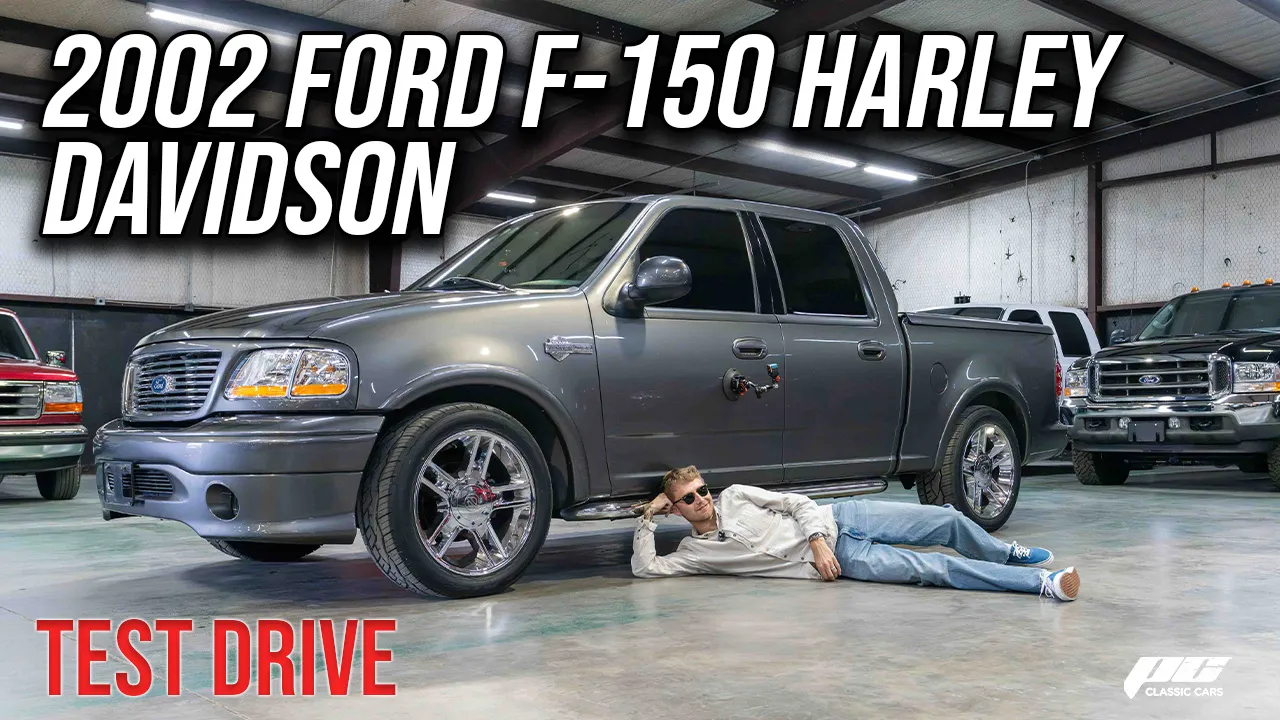 2002 Ford F-150 Harley Davidson Test Drive Supercharged 5.4 - 47K Miles